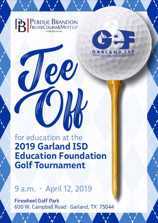 Annual Golf Tournament Garland Education Foundation