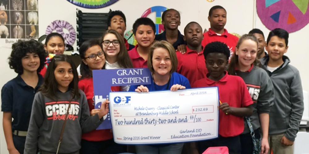 Spring 2016 Education Foundation Grant Winners Garland Education